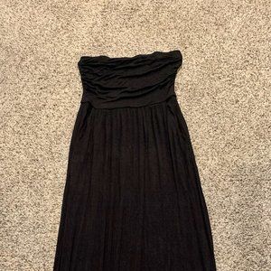 Juniors Strapless Maxi Dress